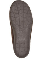 Textil-Hausschuh in Cord-Optik BRAUN