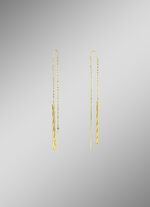 Ankerkettchen-Ohrringe Durchzieher 