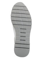 ELENA EDEN, sportliche Damen-Sneaker, Weite H, mit herausnehmbarem Fu&szlig;bett WEISS