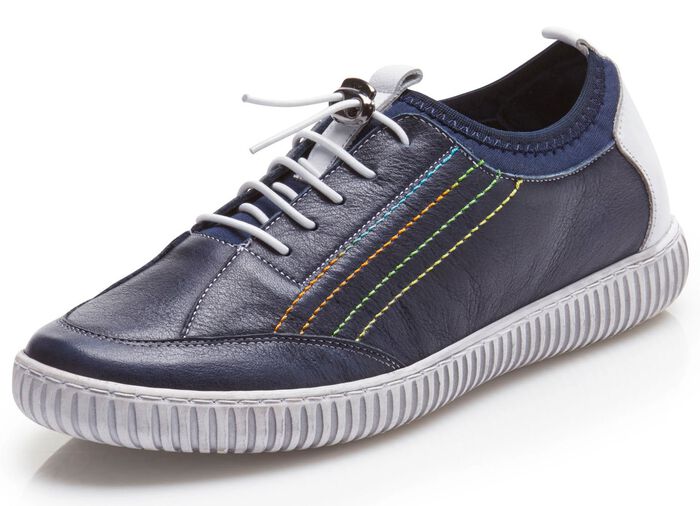 Gemini Sneaker mit elastischem Textilmaterial MARINE