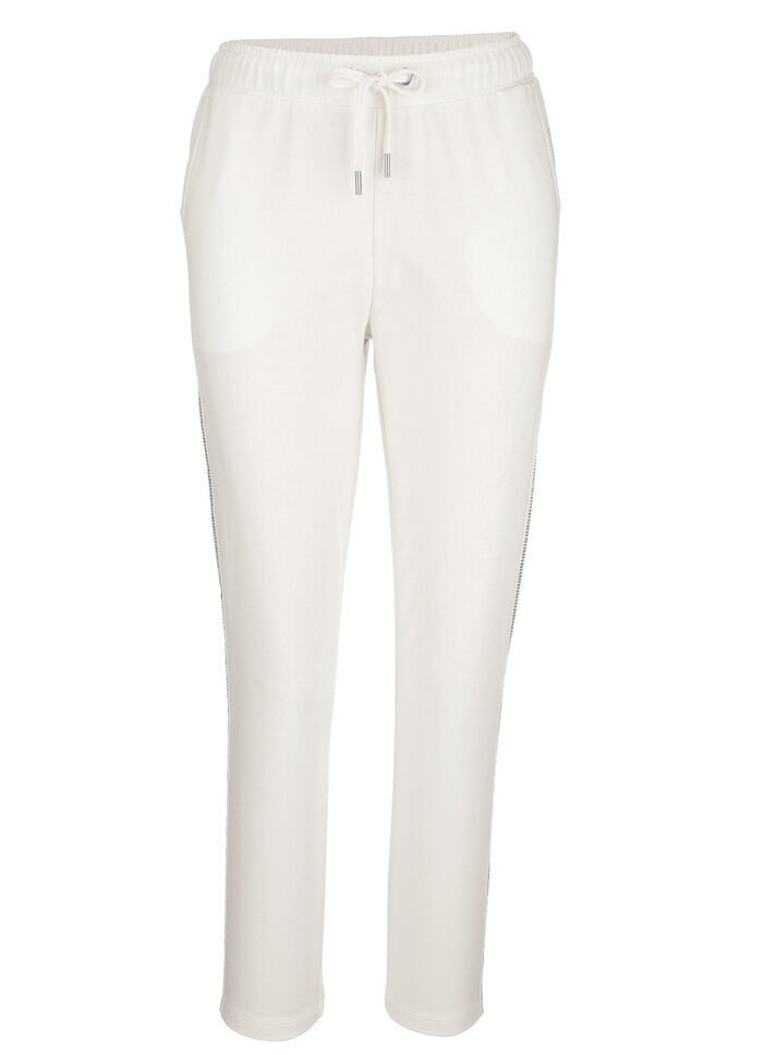 Hose im Joggpant-Style ECRU