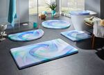 Traumhaft weiche, bedruckte Badvorleger 