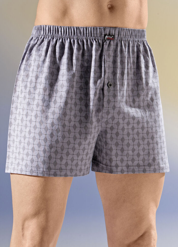 Viererpack Boxershorts mit Dehnbund 
