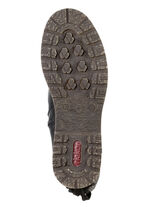 Rieker Stiefel in Knitteroptik SCHWARZ-GRAU