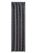 &Uuml;bergardine mit h&uuml;bschem Rosen-Dessin 