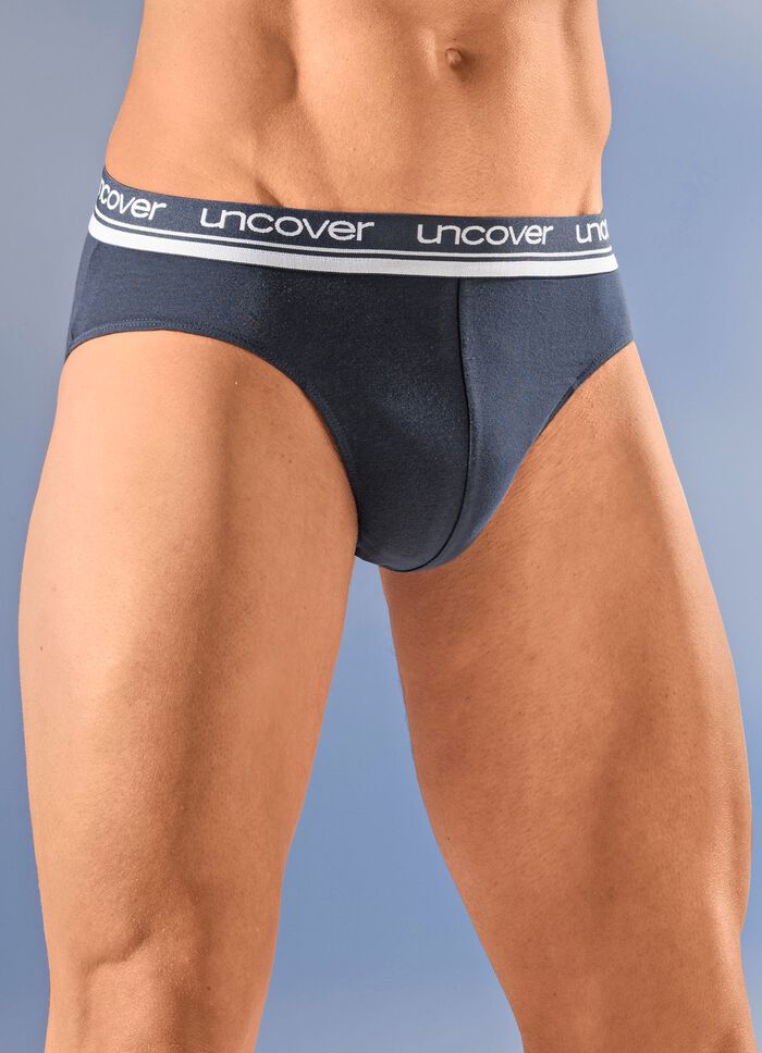 uncover by Schiesser, Dreierpack Slips mit Elastikbund 