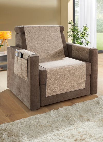 Wohnaccessoires mit gekettelten Abschl&uuml;ssen in Melange-Optik 