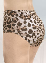 brio lingerie Viererpack Slips mit Raubtierdessin 