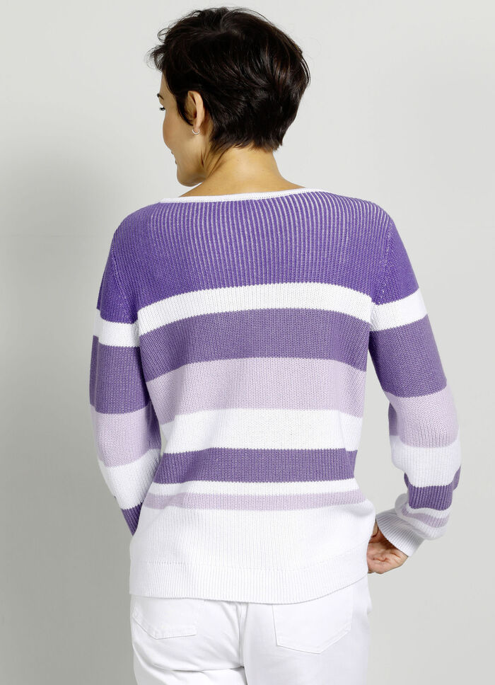 Pullover aus reiner Baumwolle 