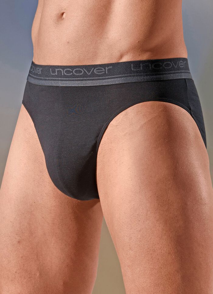 uncover by Schiesser, Dreierpack Slips mit Elastikbund 