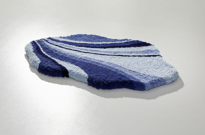 Tolle Badgarnitur in barfußweicher Qualität BLAU