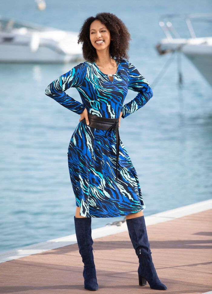 Kleid in Schlupfform 