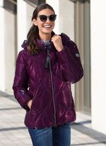 Funktionsjacke mit abnehmbarer Kapuze 