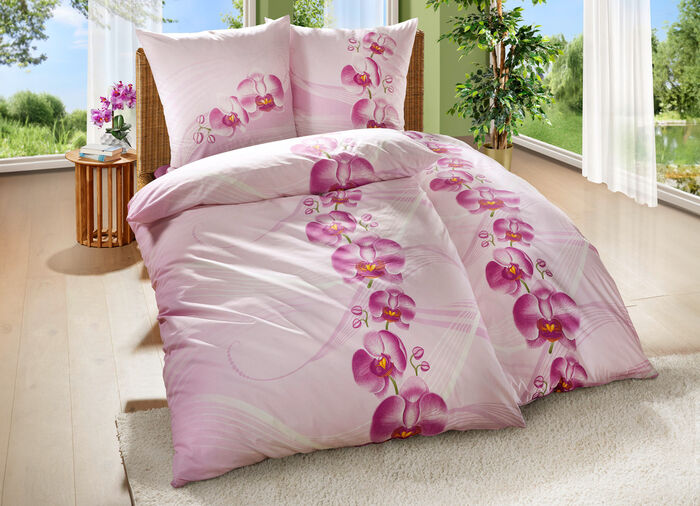 Renforc&eacute;-Bettw&auml;sche-Garnitur aus dem Hause Dobnig ROSA