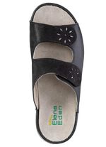 ELENA EDEN, bequeme Damen-Pantoletten, Weite H, mit herausnehmbarem Fu&szlig;bett 