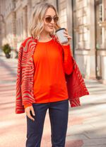 Unifarbenes Shirt ORANGE