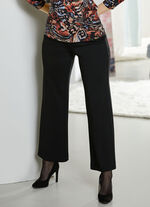 Hose in modischer Weite SCHWARZ