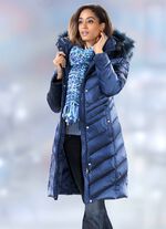 Daunenmantel mit 2-Wege-Rei&szlig;verschluss 