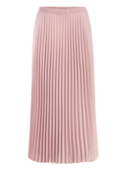 Dezent schimmernder Plisseerock  