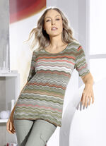 Shirt mit Allover-Dessin 