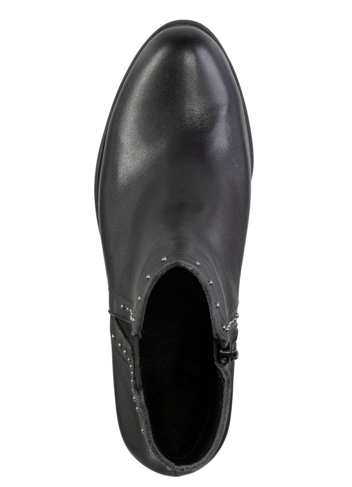 ELENA EDEN Stiefelette mit angesagten Ziernieten SCHWARZ