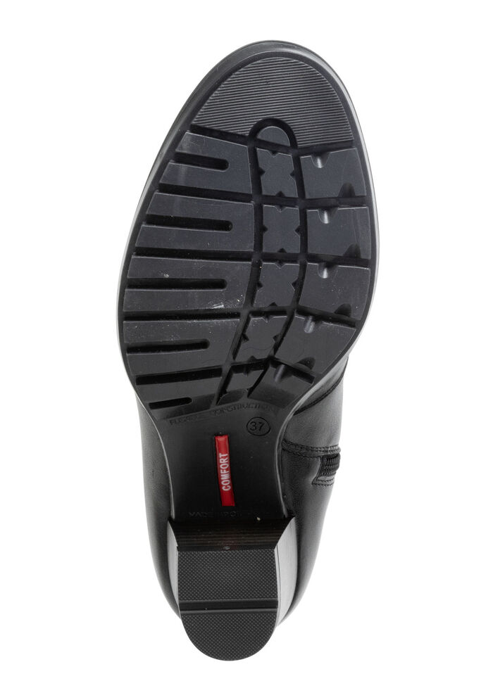 ELENA EDEN, modische Damen-Stiefeletten, Weite G, mit herausnehmbarem Fu&szlig;bett SCHWARZ