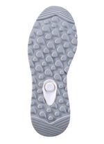 ELENA EDEN Schn&uuml;rschuh aus Nappaleder mit Velours-Bes&auml;tzen WEISS-FLIEDER