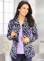 Strickjacke in Jacquard-Dessin 