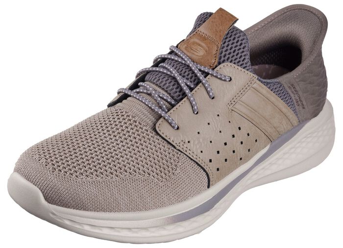 SKECHERS Slipper mit geformter Slip-Ins Fersenplatte 