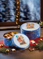 Gebäckdosen aus Blech, 2er-Set 