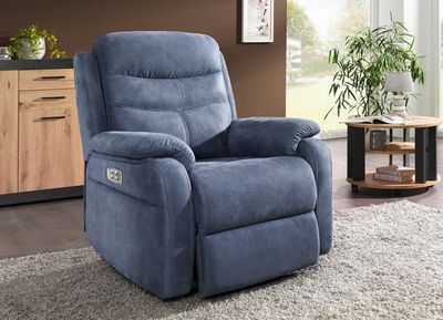 Elektrisch verstellbarer TV-Sessel mit Motor und Aufstehhilfe 