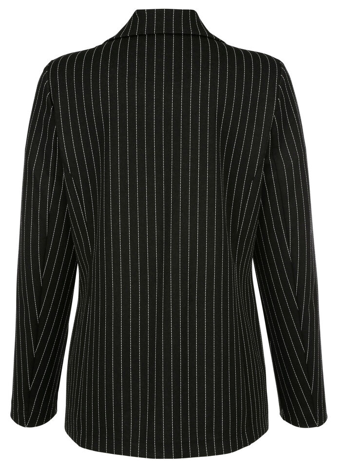 Blazer mit Streifendessin 
