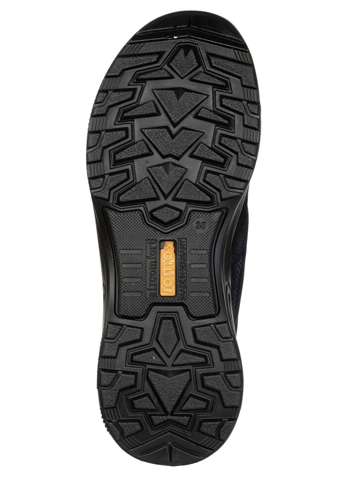 Trendige Damen-Schnürschuhe, Weite K, mit herausnehmbarem Fußbett DUNKELBLAU