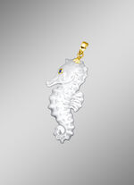 Anh&auml;nger Seepferdchen echt Perlmutt 