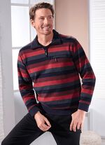 Troyer mit Strickkragen 