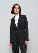 Blazer mit Streifendessin 