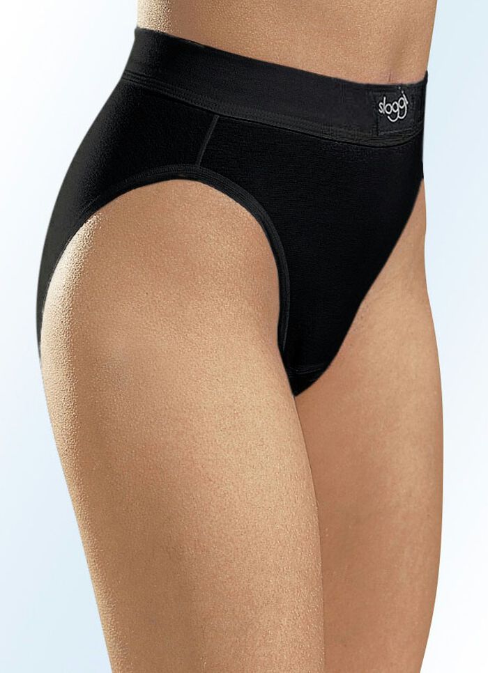 Sloggi Zweierpack Taillen-Mini-Slips SCHWARZ