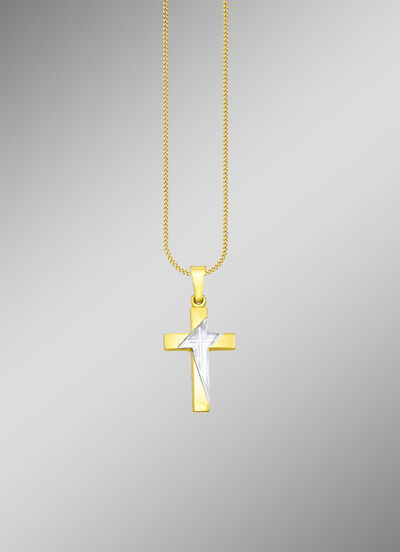 Klassischer Kreuz-Anhänger 