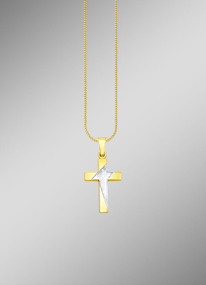 Klassischer Kreuz-Anhänger 