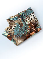 Bermudas in Dschungel- und Tierfell-Dessinierung TERRA-PETROL