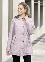 Funktionsjacke mit abnehmbarer Kapuze 