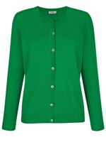 Strickjacke mit rundem Halsausschnitt 