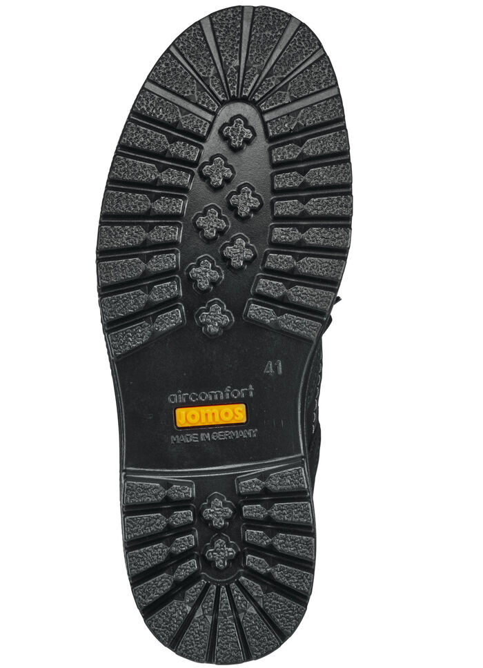 GINO GALANTE, atmungsaktive Herren-Schn&uuml;rschuhe, mit herausnehmbarem Fu&szlig;bett SCHWARZ