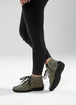 Waldl&auml;ufer, bequeme Damen-Boots, Winterschuhe, Weite H, mit herausnehmbarem Fu&szlig;bett 