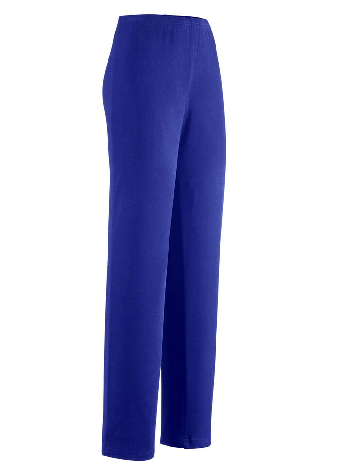 Hose mit edlem Glanz in Extra-Kurzgr&ouml;&szlig;en ROYALBLAU