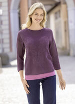 Pullover mit floralem Muster 