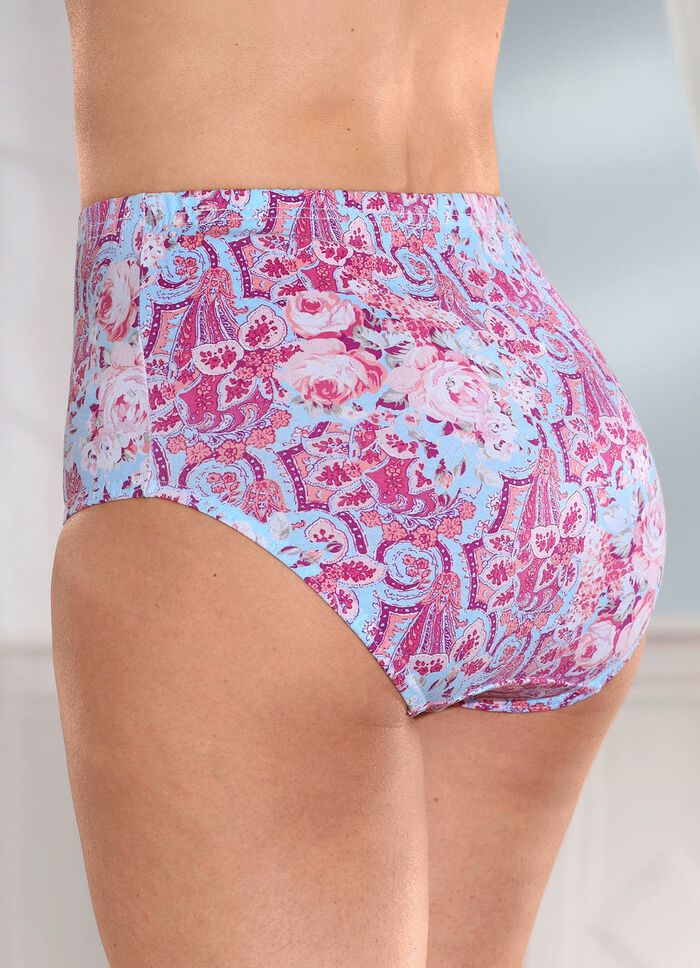 Viererpack Slips mit Gummizug im Bund 