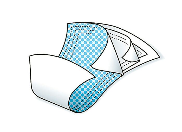 Damen Inkontinenz-Slip SCHWARZ