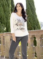 Shirt mit Motivdruck 