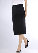 Rock in schmaler Schnittf&uuml;hrung SCHWARZ